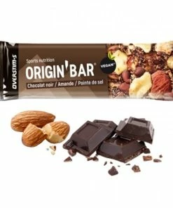 Overstim.s Barre énergétique Overstim's Origin Chocolat Noir/Amande