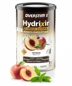 Overstim.s Boisson énergétique Overstim's Hydrixir Longue Distance Thé Pêche