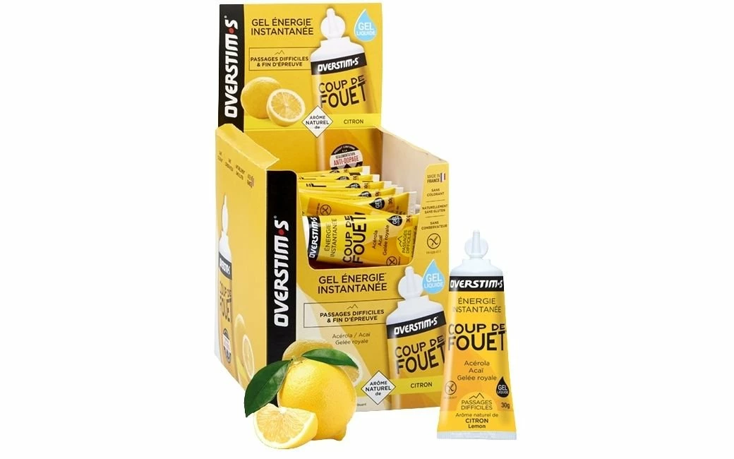 Overstim.s Gel énergétique Overstim's Coup De Fouet Liquide Citron 4 Overstim.s Gel énergétique Overstim's Coup De Fouet Liquide Citron – Image 2