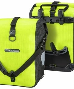 Paire De Sacoche De Voyage Avant ORTLIEB Sport-Roller High Visibility Jaune Fluo