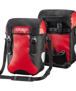 Paire De Sacoche De Voyage Ortlieb Sport-Packer Classic 2x15L Rouge/Noir