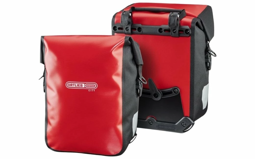 Paire De Sacoches De Voyage Ortlieb Sport-Roller City Rouge 2x12.5L - 2021 3 Paire De Sacoches De Voyage Ortlieb Sport-Roller City Rouge 2x12.5L - 2021