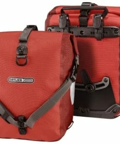 Paire De Sacoche De Voyage ORTLIEB Sport-Roller Plus Rouge