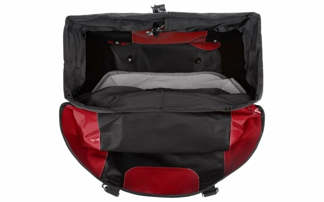 Paire De Sacoches De Voyage ORTLIEB Bike-Packer Classic Rouge/Noir 8 Paire De Sacoches De Voyage ORTLIEB Bike-Packer Classic Rouge/Noir – Image 6