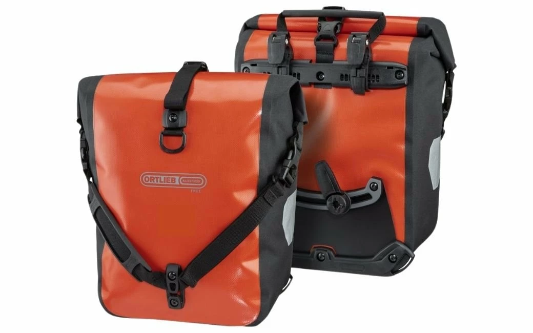 Paire De Sacoches De Voyage Ortlieb Sport-Roller Free 2x12,5L Rouge Brique 4 Paire De Sacoches De Voyage Ortlieb Sport-Roller Free 2x12,5L Rouge Brique – Image 2