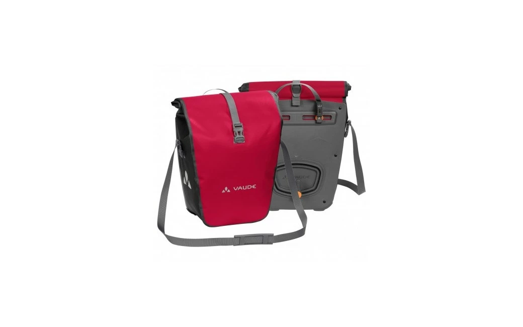 Paire De Sacoches Roue Avant VAUDE Aqua Front Rouge - 12493 3 Paire De Sacoches Roue Avant VAUDE Aqua Front Rouge - 12493