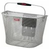 Panier Uni Klickfix 0397KSI 16 Litres - Argent -VTT Electrique Boutique panier avant klickfix 0397ksi 16 litres argent