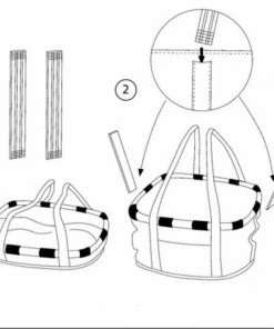 Panier Textile Klickfix Bikebasket Noir à Poids 15 L - 2021 -VTT Electrique Boutique panier textile klickfix bikebasket noir a poids 15 l k0303bd 3