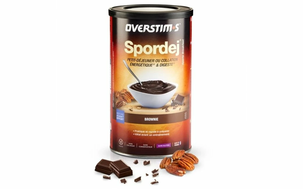 Overstim.s Petit-déjeuner énergétique Spordej Overstim's Brownie 3 Overstim.s Petit-déjeuner énergétique Spordej Overstim's Brownie