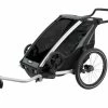Remorque Vélo Enfant THULE Chariot Lite 2 Agave -VTT Electrique Boutique remorque velo enfant thule chariot lite 2 agave