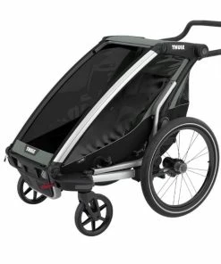 Remorque Vélo Enfant THULE Chariot Lite 2 Agave -VTT Electrique Boutique remorque velo enfant thule chariot lite 2 agave 2