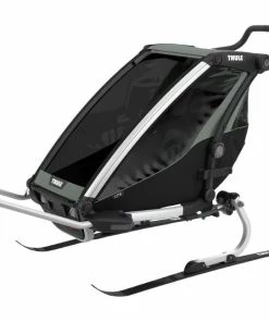 Remorque Vélo Enfant THULE Chariot Lite 2 Agave -VTT Electrique Boutique remorque velo enfant thule chariot lite 2 agave 4