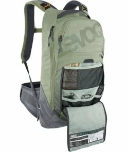 Sac à Dos Evoc Protector Trail Pro 10 Vert Olive - 2021 -VTT Electrique Boutique sac a dos protector evoc trail pro 10 vert olive 2021 3