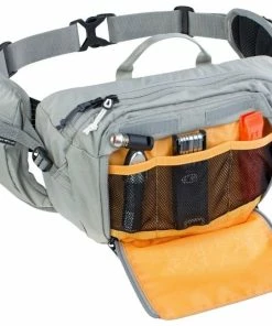 Sacoche Banane EVOC HipPack Gris 3L / Poche à Eau 1.5L -VTT Electrique Boutique sacoche banane evoc hippack gris 3l poche a eau 15l 2