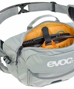 Sacoche Banane EVOC HipPack Gris 3L / Poche à Eau 1.5L -VTT Electrique Boutique sacoche banane evoc hippack gris 3l poche a eau 15l 3