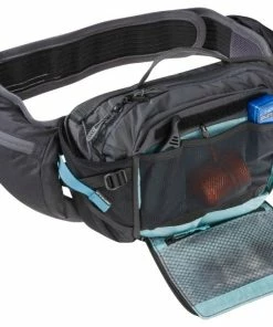 Sacoche Banane EVOC HipPack Pro 3L / Poche à Eau 1.5L Rouge -VTT Electrique Boutique sacoche banane evoc hippack pro 3l poche a eau 15l rouge 2