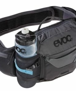 Sacoche Banane EVOC HipPack Pro 3L / Poche à Eau 1.5L Rouge -VTT Electrique Boutique sacoche banane evoc hippack pro 3l poche a eau 15l rouge 4