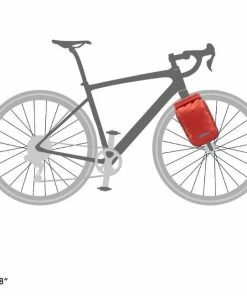 Sacoche De Fourche ORTLIEB Fork-Pack Plus Rouge -VTT Electrique Boutique sacoche de fourche ortlieb fork pack plus rouge 4