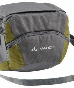 Sacoche De Guidon Vaude Ontour Box (KlickFix) Gris/Vert - L