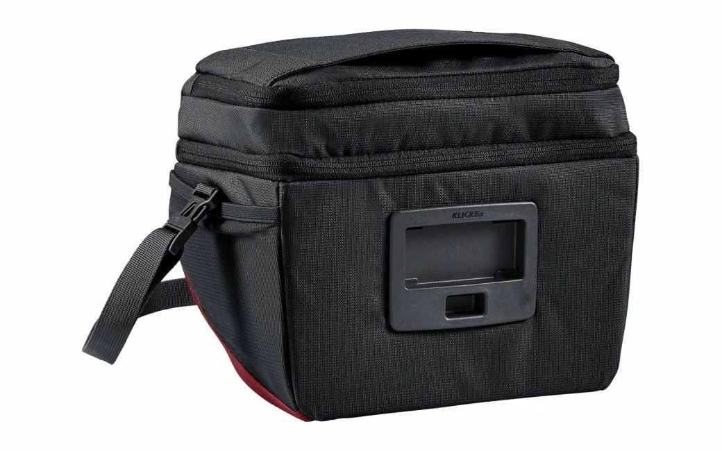 Sacoche De Guidon Vaude Ontour Box (KlickFix) Noir/Rouge - L 4 Sacoche De Guidon Vaude Ontour Box (KlickFix) Noir/Rouge - L – Image 2