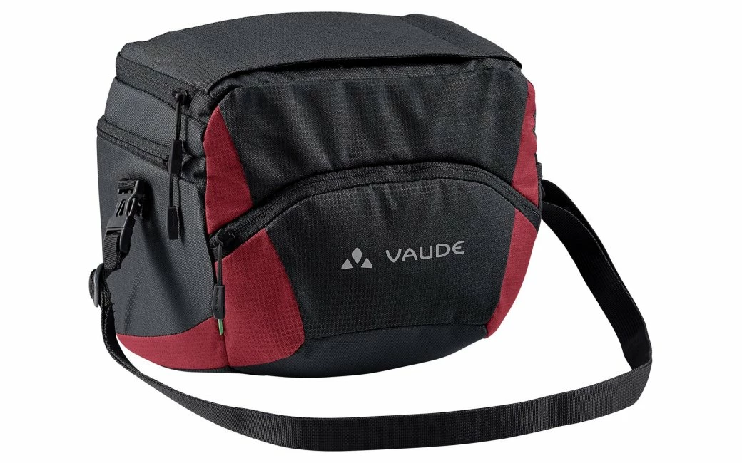 Sacoche De Guidon Vaude Ontour Box (KlickFix) Noir/Rouge - L 3 Sacoche De Guidon Vaude Ontour Box (KlickFix) Noir/Rouge - L