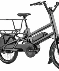 Moustache Bikes VAE Cargo Moustache Lundi 20.5 Dual Noir 1000Wh - 2022 -VTT Electrique Boutique vae cargo moustache lundi 205 dual noir 1000wh 2022 2