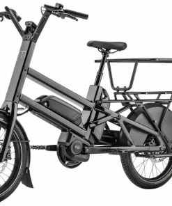 Moustache Bikes VAE Cargo Moustache Lundi 20.5 Dual Noir 1000Wh - 2022 -VTT Electrique Boutique vae cargo moustache lundi 205 dual noir 1000wh 2022 3