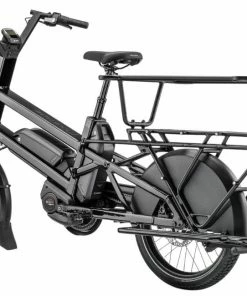 Moustache Bikes VAE Cargo Moustache Lundi 20.5 Dual Noir 1000Wh - 2022 -VTT Electrique Boutique vae cargo moustache lundi 205 dual noir 1000wh 2022 4