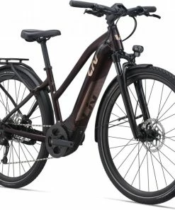 Vélo De Ville électrique Femme Liv Amiti E+ 2 Marron/Beige - 2022 -VTT Electrique Boutique velo de ville electrique femme liv amiti e 2 marronbeige 2022 1
