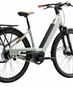 Vélo De Ville électrique Liv Allure E+2 Vert Pâle Femme - 2022 -VTT Electrique Boutique velo de ville electrique liv allure e2 vert pale femme 2022 2