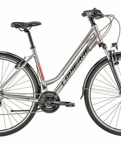 Vélo De Ville Lapierre Trekking 1.0 Femme Gris - 2022