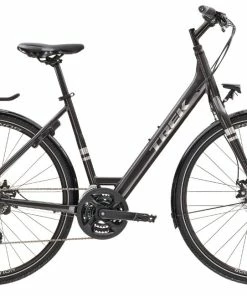 Vélo De Ville Trek Verve 1 Wave Equipé Femme Gris - 2022