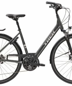 Vélo De Ville TREK Verve 2 équipé Femme Gris - 2022