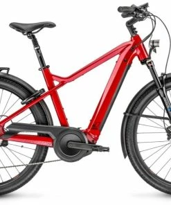 Vélo électrique Moustache Bikes SAMEDI 27 XROAD 5 Rouge-2022