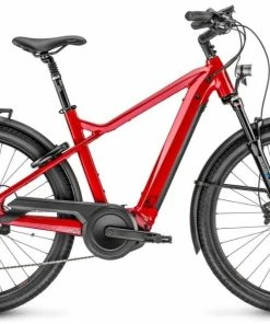 Vélo électrique Moustache Bikes SAMEDI 27 XRoad 5 Rouge 625Wh - 2022