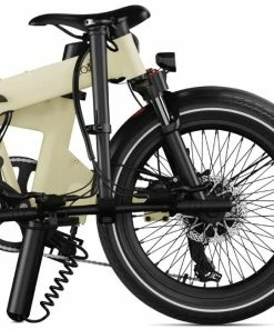 Vélo électrique Pliant EOVOLT Afternoon 378Wh Beige - 2023 -VTT Electrique Boutique velo electrique pliant eovolt afternoon 378wh beige 2023 2