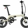 Vélo électrique Pliant EOVOLT Morning 230Wh Beige - 2023 -VTT Electrique Boutique velo electrique pliant eovolt morning 230wh beige 2023