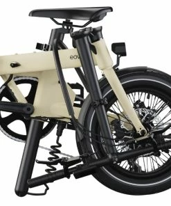 Vélo électrique Pliant EOVOLT Morning 230Wh Beige - 2023 -VTT Electrique Boutique velo electrique pliant eovolt morning 230wh beige 2023 2