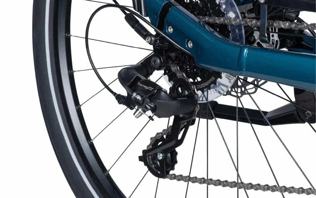 Vélo électrique Ville Lapierre E-Urban 4.4 Bleu 400Wh - 2022 7 Vélo électrique Ville Lapierre E-Urban 4.4 Bleu 400Wh - 2022 – Image 5