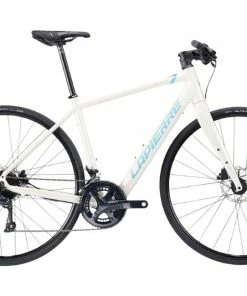 Vélo Fitness électrique LAPIERRE E-Sensium 2.2 Femme Blanc/Bleu - 2022