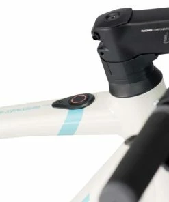 Vélo Fitness électrique LAPIERRE E-Sensium 2.2 Femme Blanc/Bleu - 2022 -VTT Electrique Boutique velo fitness electrique lapierre e sensium 22 femme blancbleu 2022 3