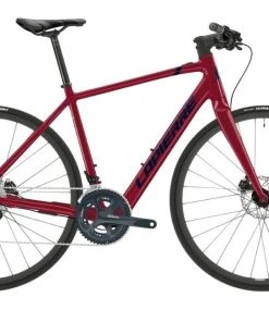 Vélo Fitness électrique Lapierre E-Sensium 2.2 Flat Rouge - 2022