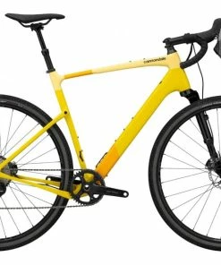Vélo Gravel Cannondale Topstone Carbon Lefty 2 Jaune - 2023