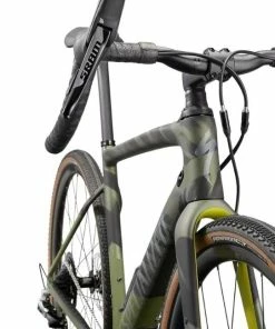 Vélo Gravel Specialized Diverge Comp Carbon Vert/Gris - 2022 -VTT Electrique Boutique velo gravel specialized diverge comp carbon vertgris 2022 3