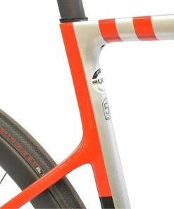 Vélo Route CANNONDALE SuperSix EVO Carbon Disc Ultegra Di2 Gris/Rouge - 2022 -VTT Electrique Boutique velo route cannondale supersix evo carbon disc ultegra di2 grisrouge 2022 4
