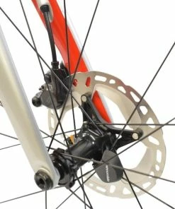 Vélo Route CANNONDALE SuperSix EVO Carbon Disc Ultegra Di2 Gris/Rouge - 2022 -VTT Electrique Boutique velo route cannondale supersix evo carbon disc ultegra di2 grisrouge 2022 5