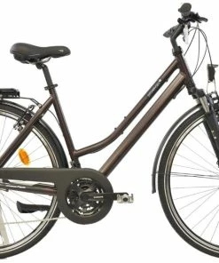 Vélo Tout Chemin EXS Provence D1.0 Femme Rouge Foncé - 2021