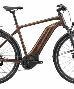VTC électrique GIANT Explore E+4 GTS Marron 400Wh - 2022