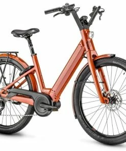 Moustache Bikes VTC électrique Moustache Lundi 27.3 Orange 500Wh - 2021 -VTT Electrique Boutique vtc electrique moustache lundi 273 orange 500wh 2021 2