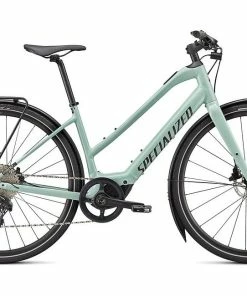 VTC Electrique SPECIALIZED Vado SL 4.0 Equiped Cadre Bas Vert Pastel - 2022